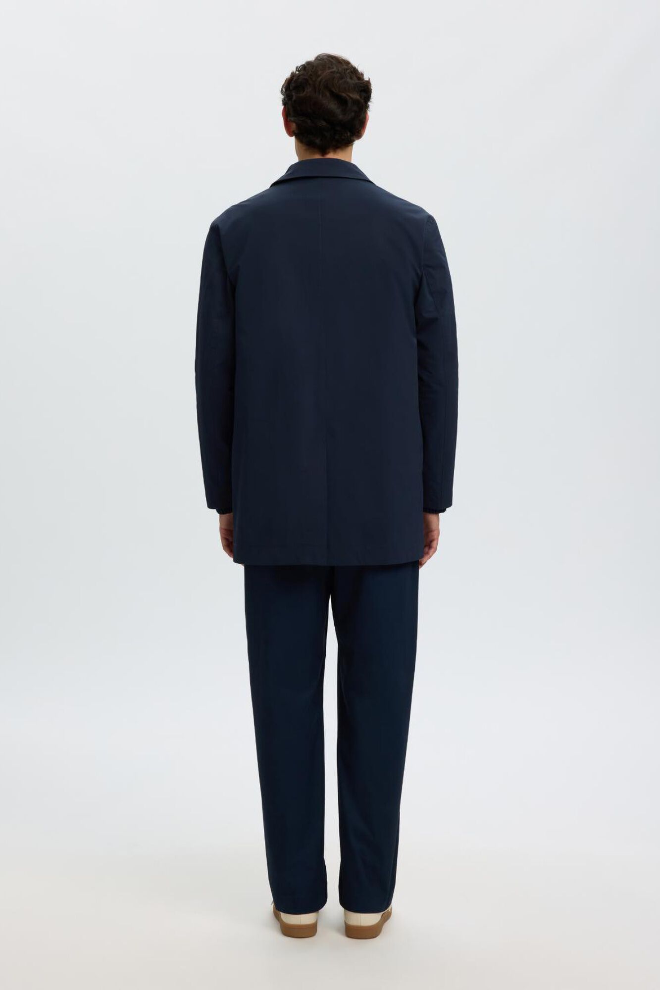 Selected Gabardina curta