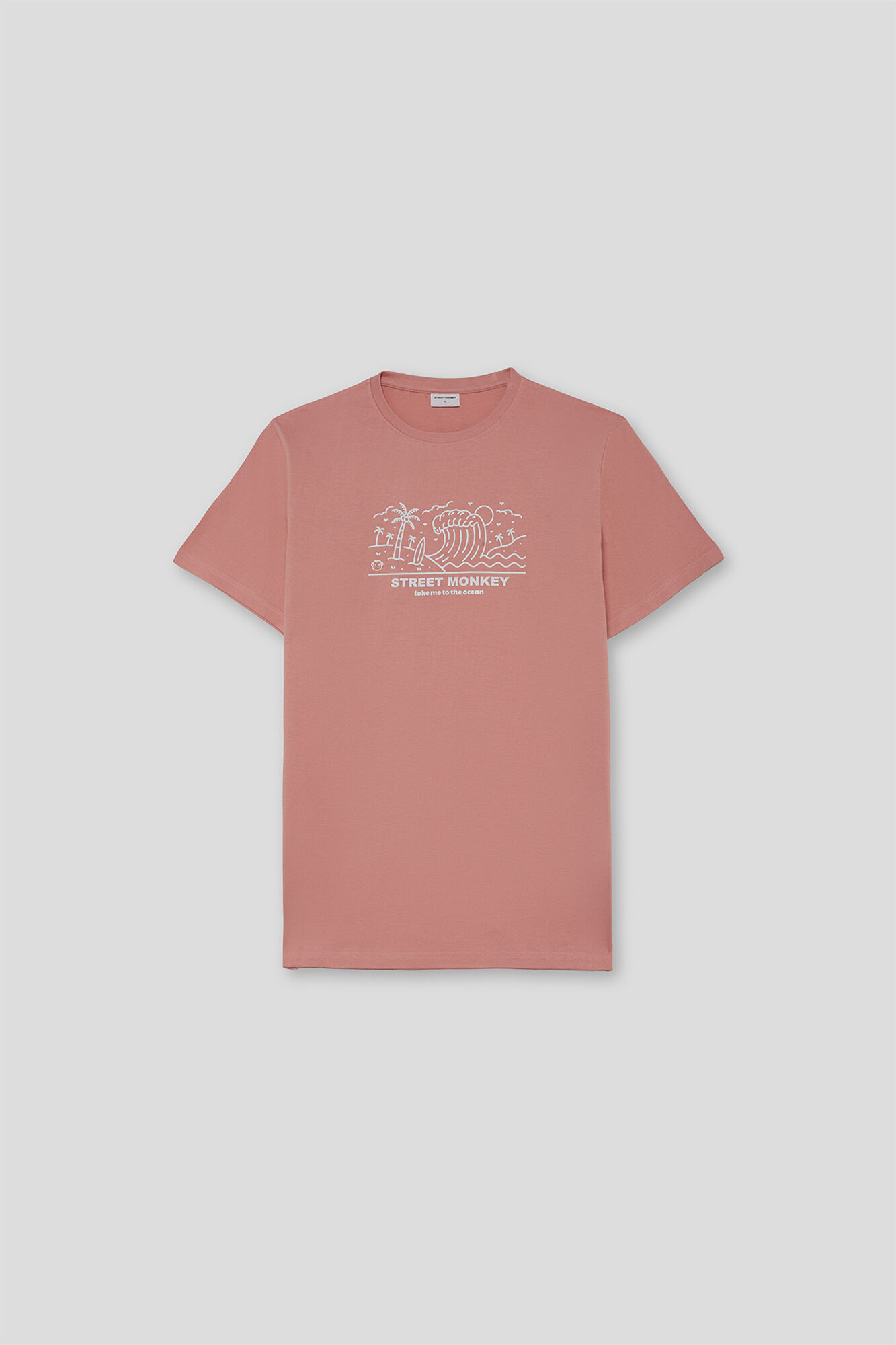 Street Monkey T-shirt manga curta