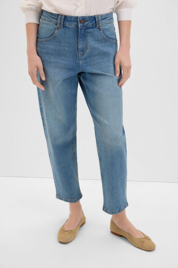 Cortefiel Carrot jeans Blue