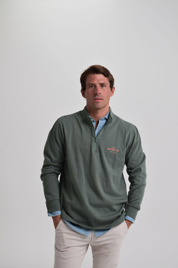 Sudadera Cremallera Hole in One