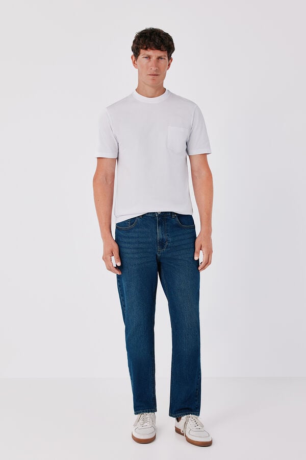 Cortefiel Basic T-shirt White