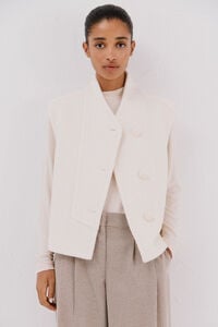 Cortefiel Chaleco de mujer oversize