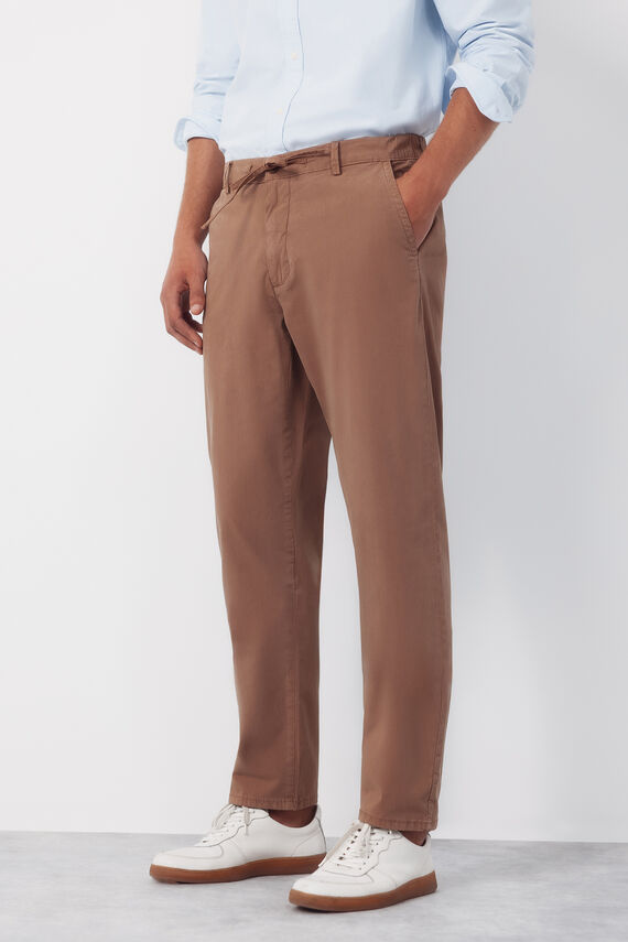 Jogger popelin con gomas regular