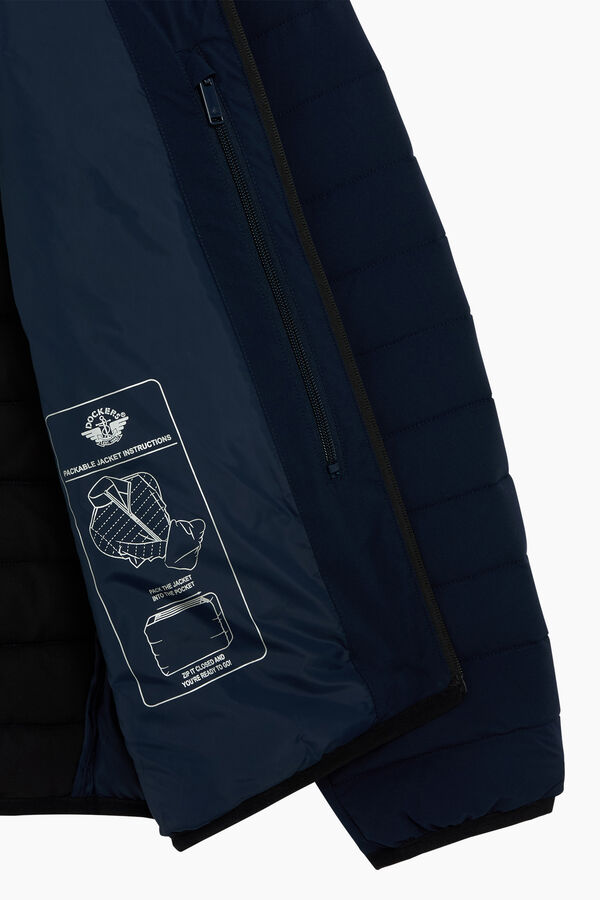 Dockers Chaqueta plegable Azul marino