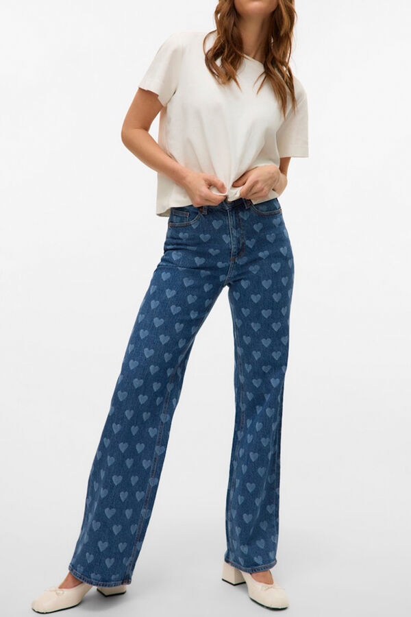 Vero Moda Jeans estampado Azul