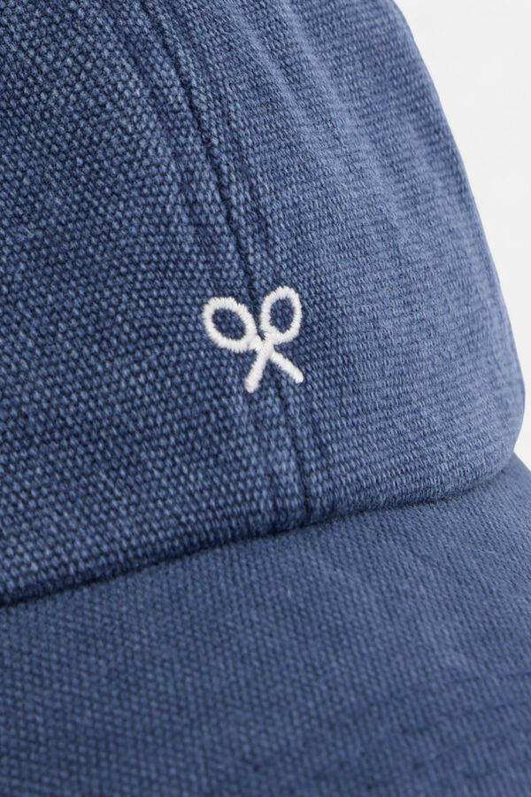 Silbon Gorra raquetas bordadas Azul marino