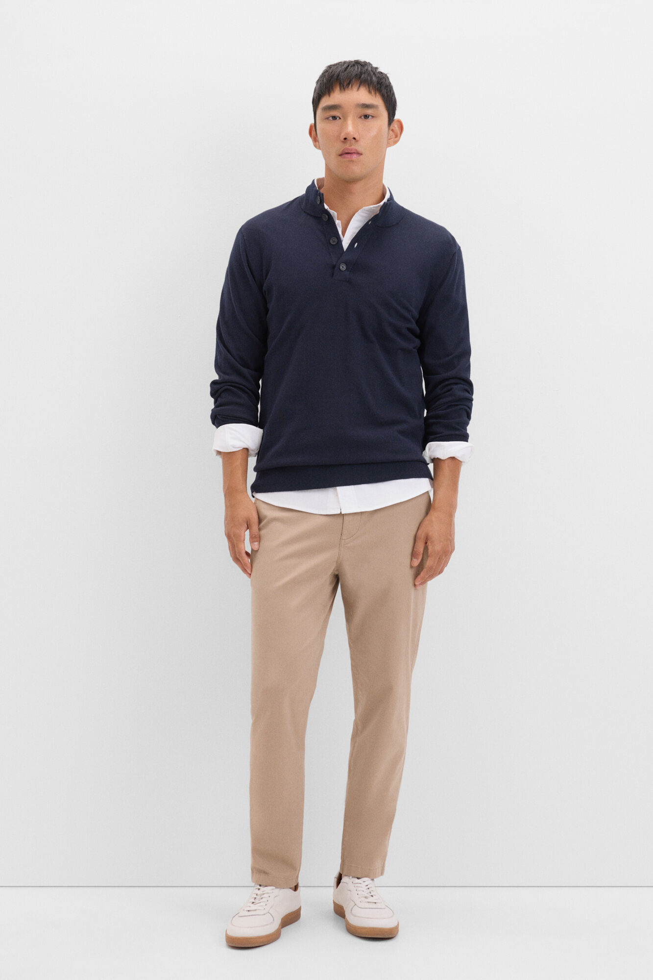 Cashmere and silk jumper top