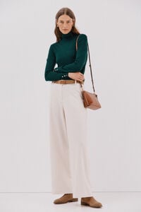 Cortefiel Camisola com gola alta