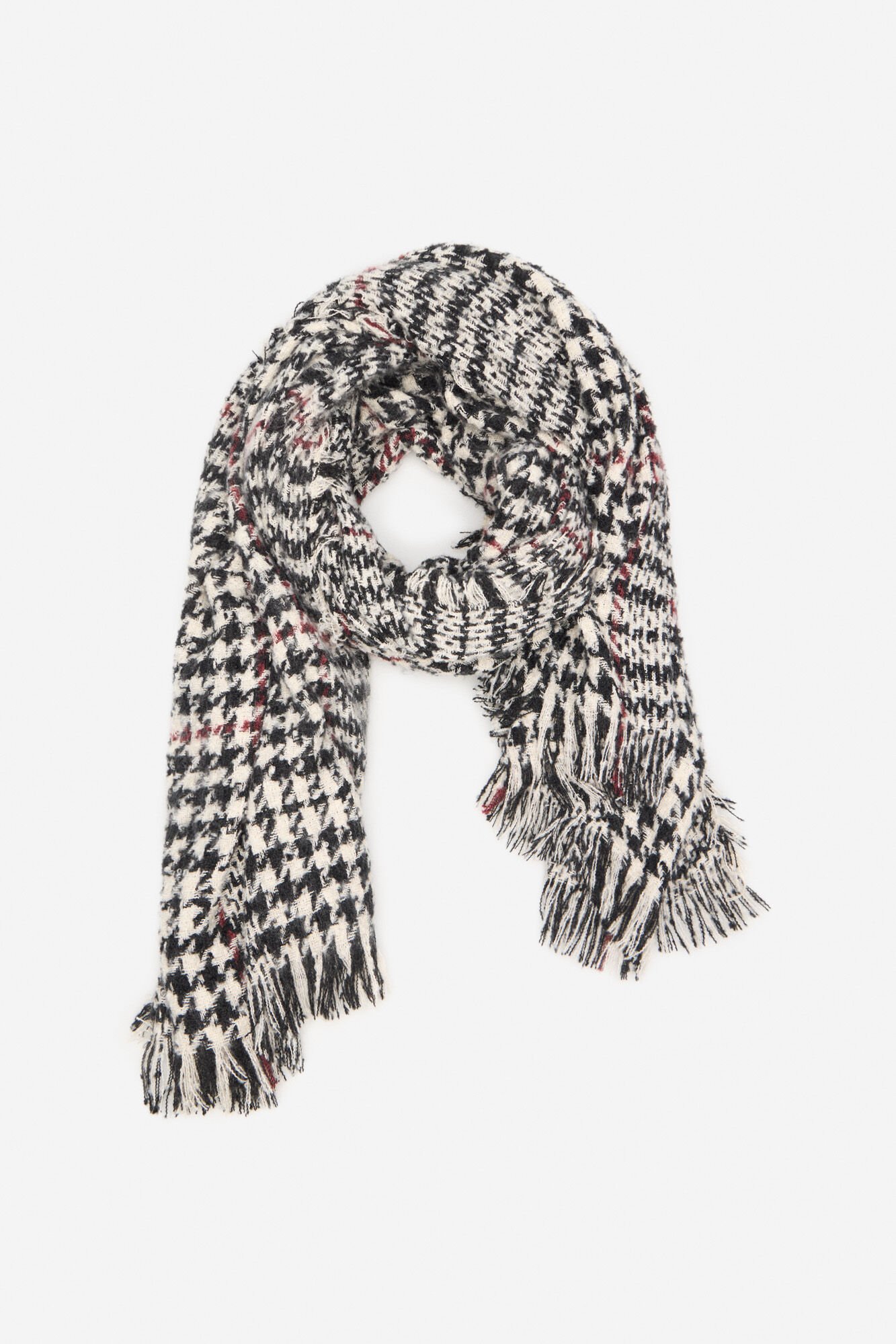 Cortefiel Harris check scarf