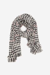 Cortefiel Harris check scarf Multicolour