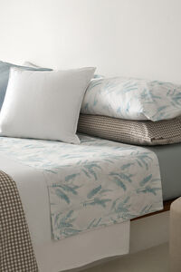 Cortefiel Sofia bed linen set 180-200 cm Turquoise