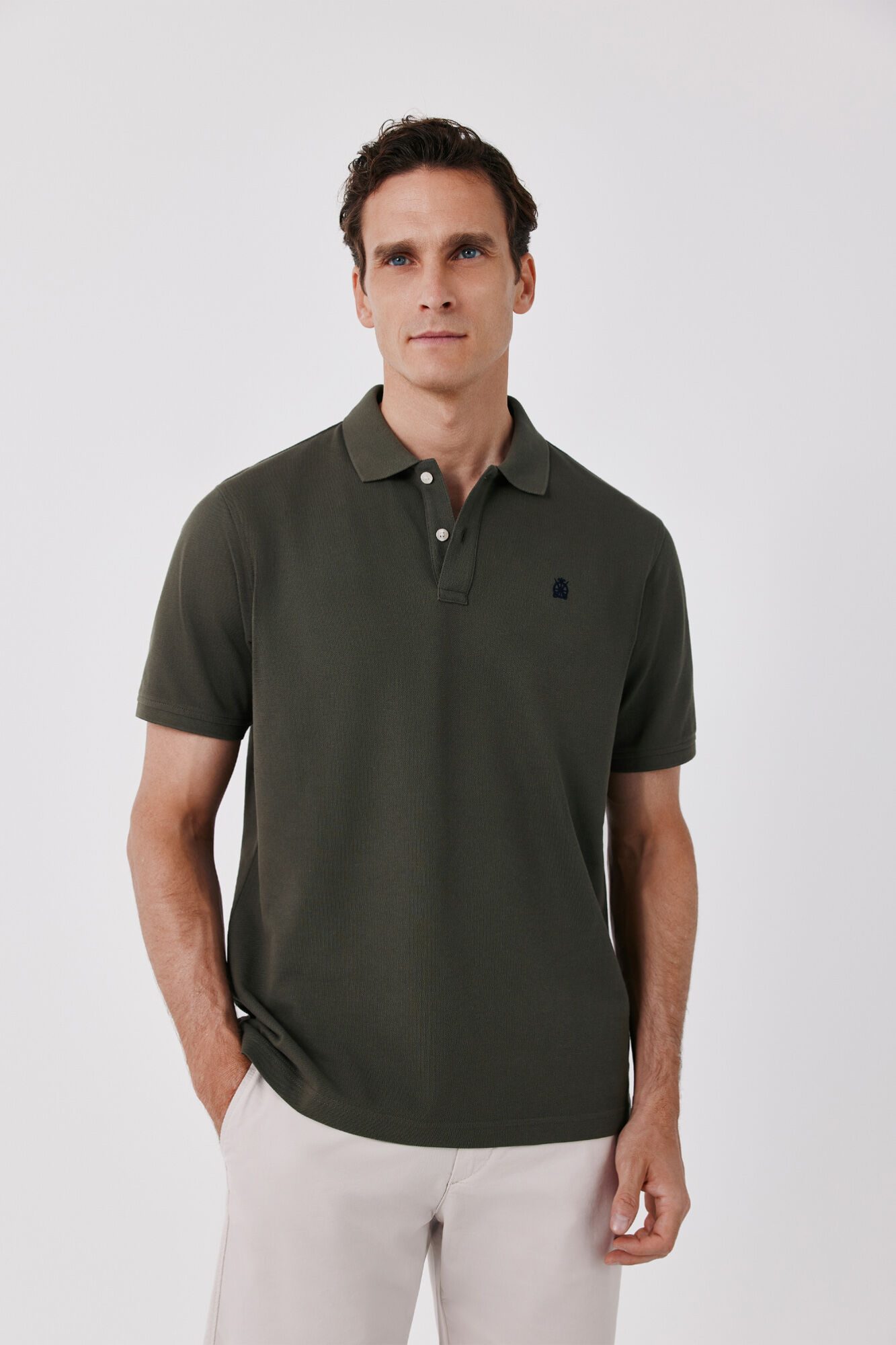 Cortefiel Polo b&aacute;sico piqu&eacute;