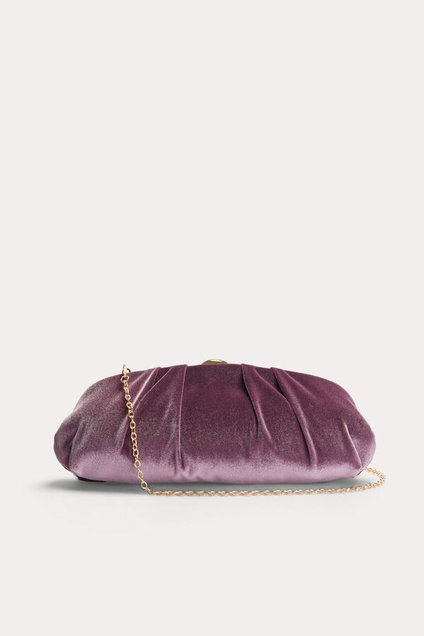 Azarey Mala de veludo Roxo