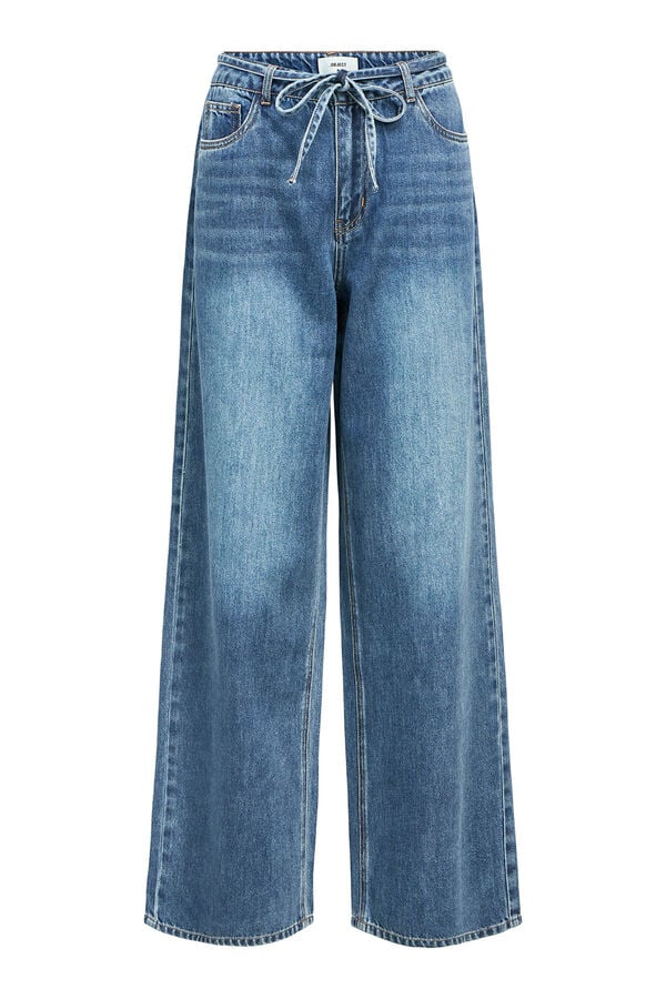 Object Calça fluidas Tencel Azul