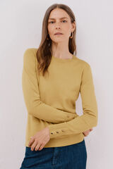 Cortefiel Short-sleeved jumper Green