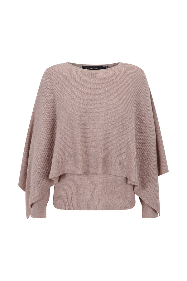 Cortefiel Jersey built-in layer Beige