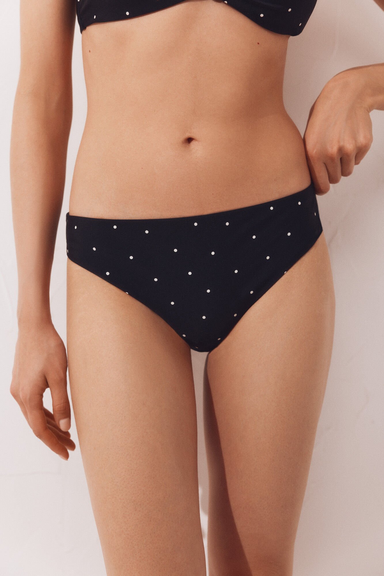 Cortefiel Classic coverage bikini bottoms
