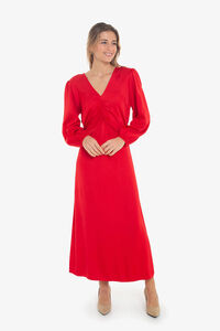 Cuplé Vestido con drapeado