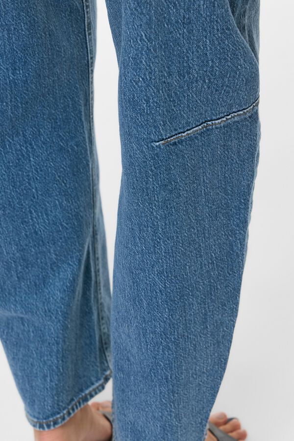 Vila Jeans barrel fit Azul