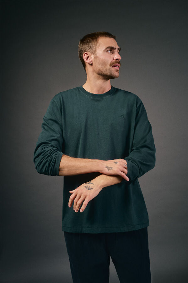 OOTO Long sleeve T-shirt Dark green