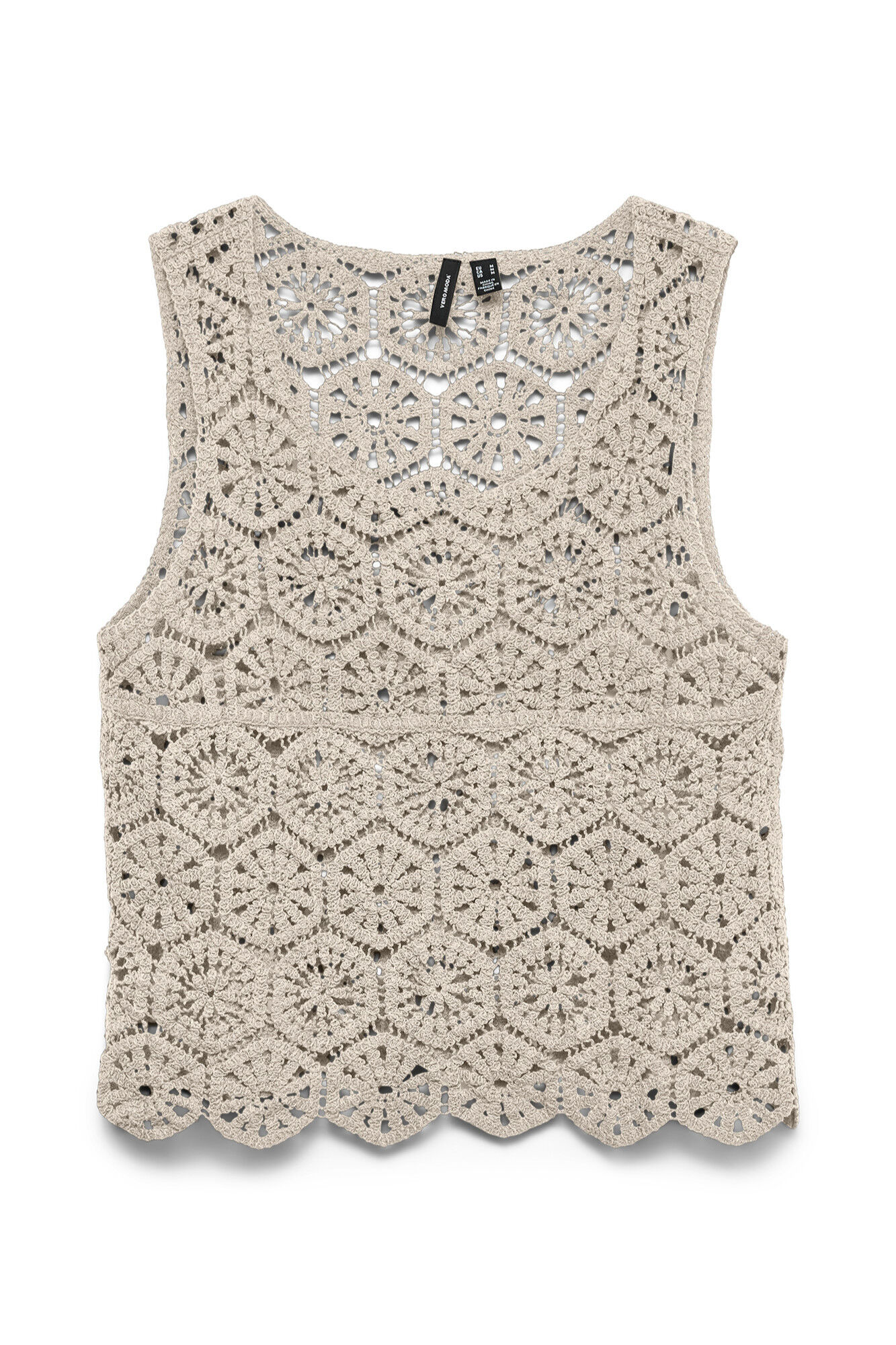 Vero Moda Top sin mangas crochet