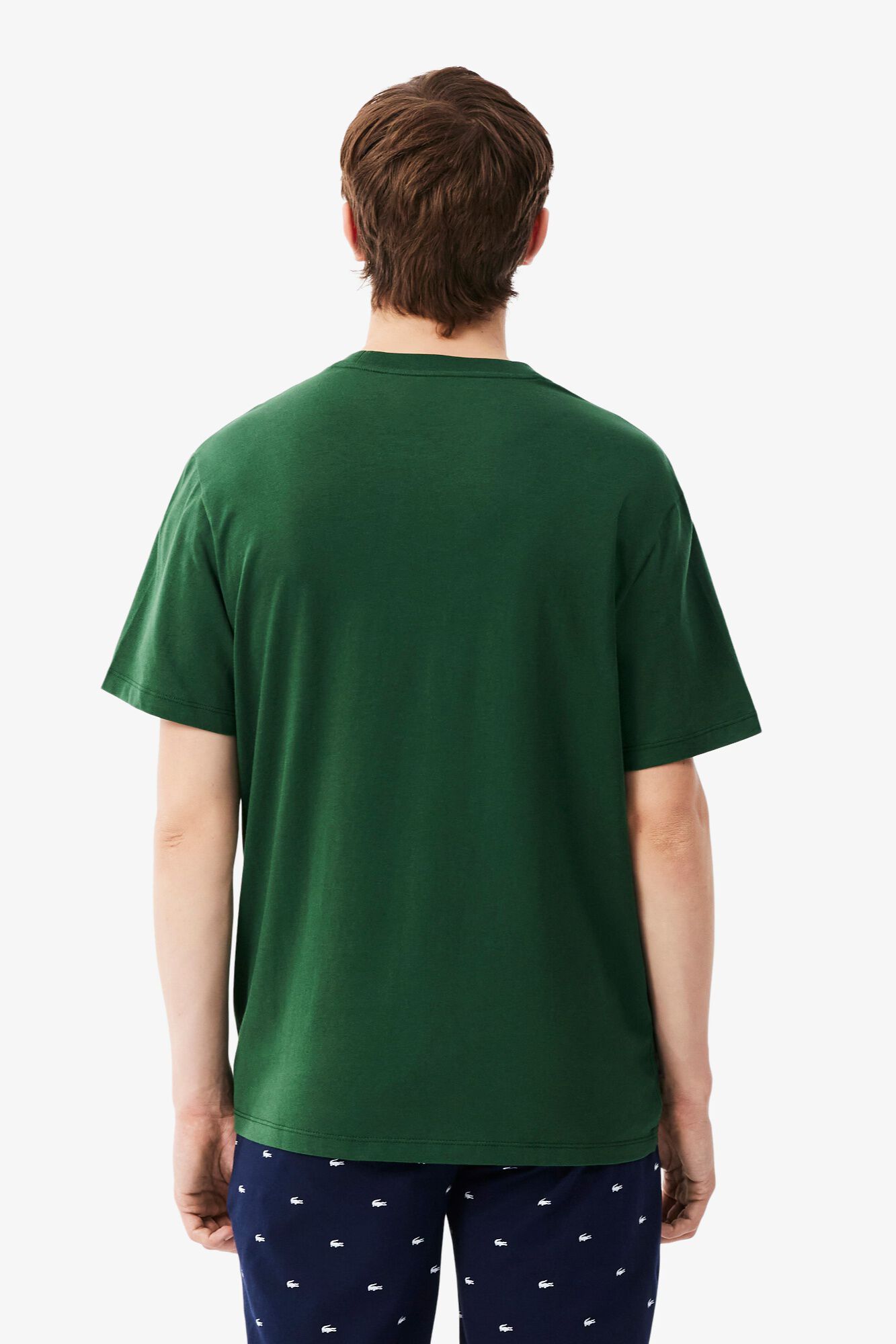 Lacoste T-shirt de manga curta estampada