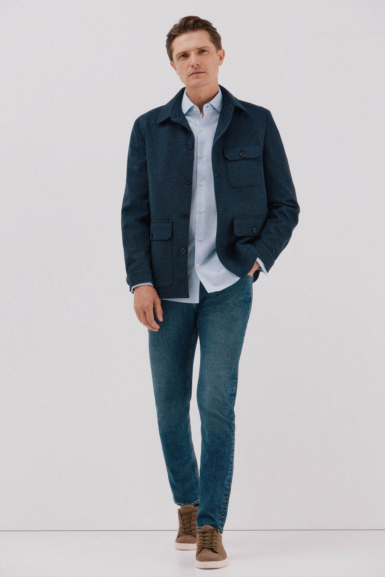 Cortefiel Knitted jersey-knit