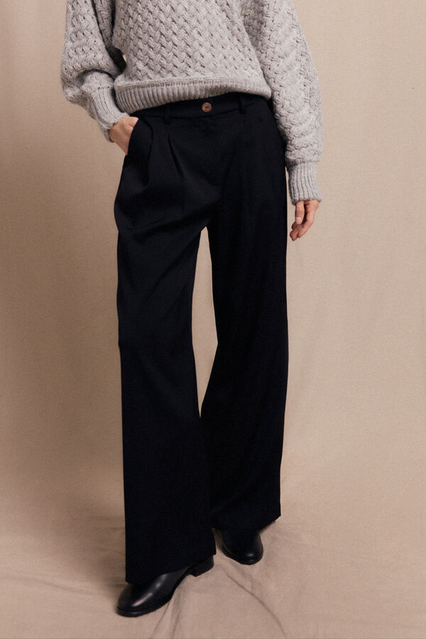 Slowlove Pleated trousers Black