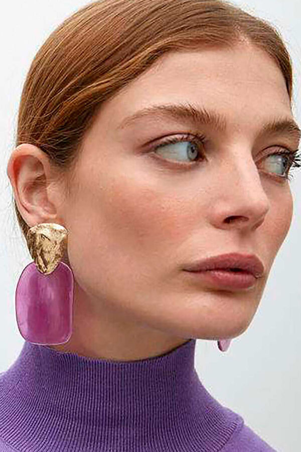 Lola Casademunt Pendientes combinados Rosa