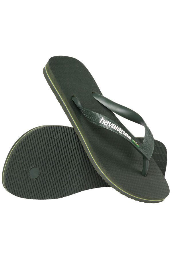 Havaianas Chinelo Brasil logo Verde