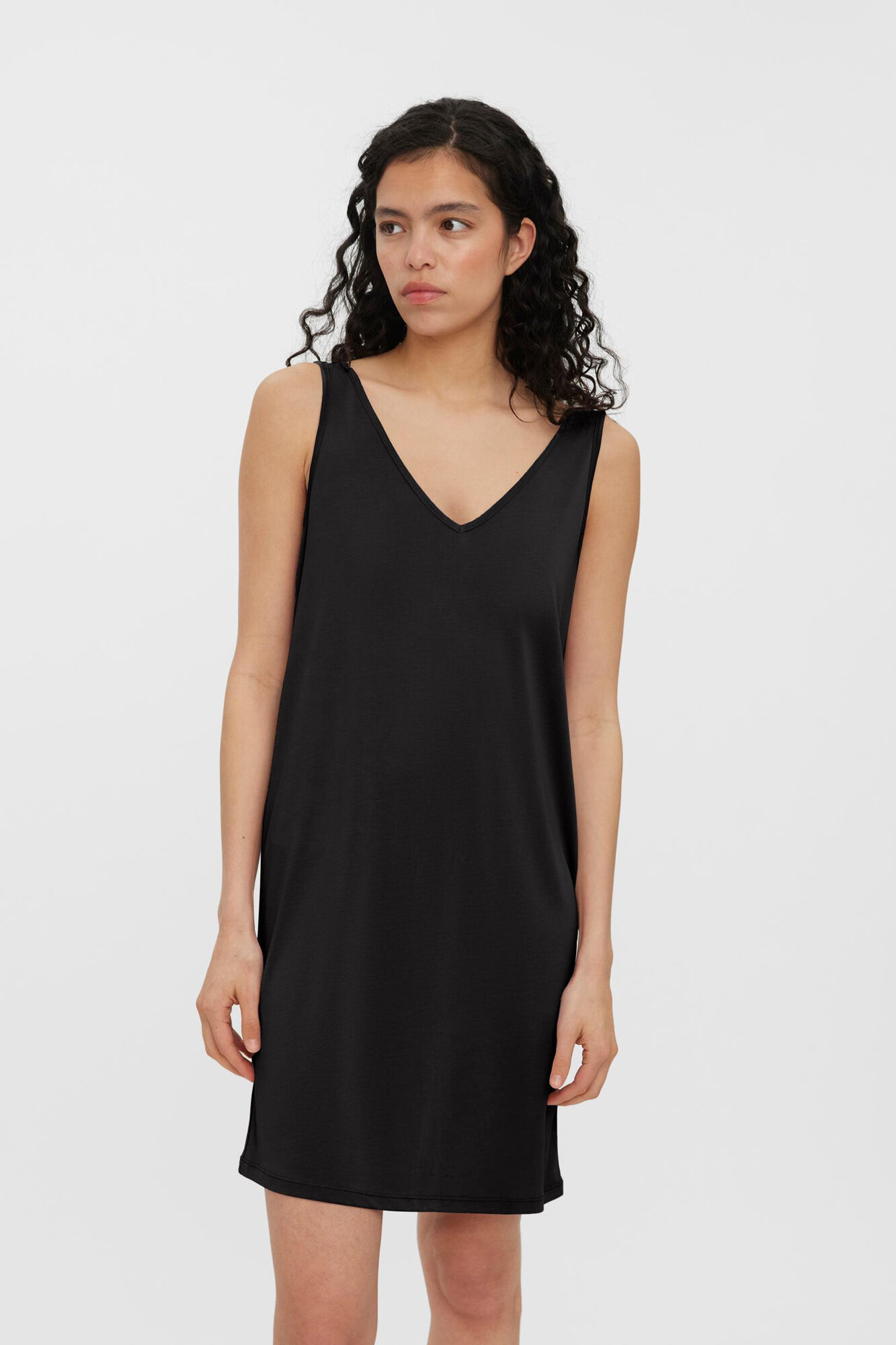 Vestido tirantes suelto on sale