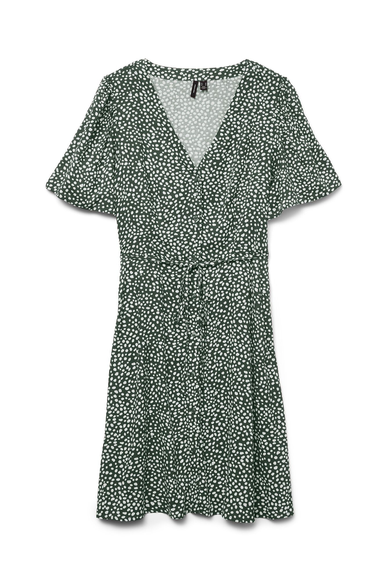 Vero Moda Vestido curto com bot&otilde;es
