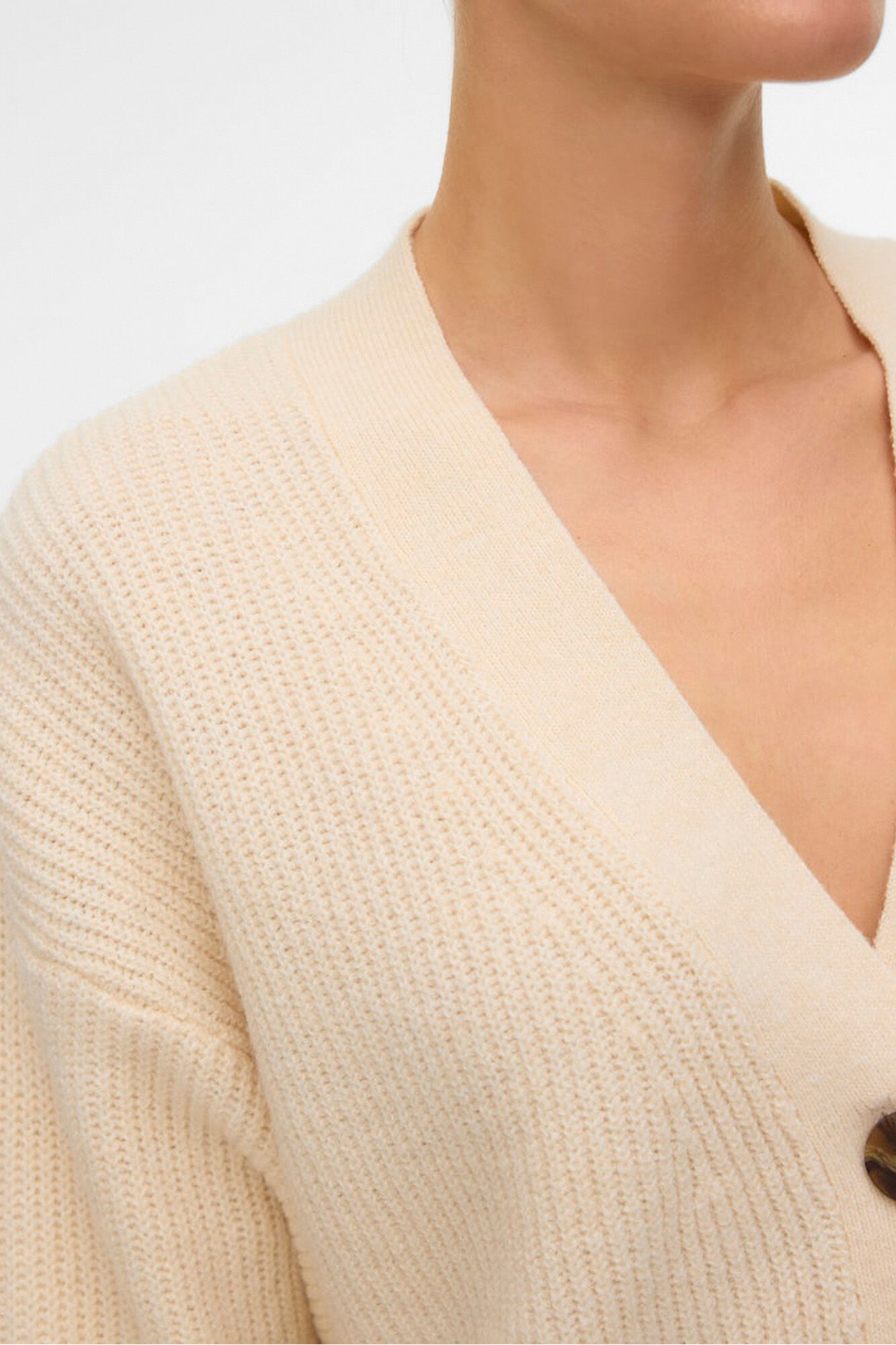 Vero Moda Casaco de malha curto de manga comprida 