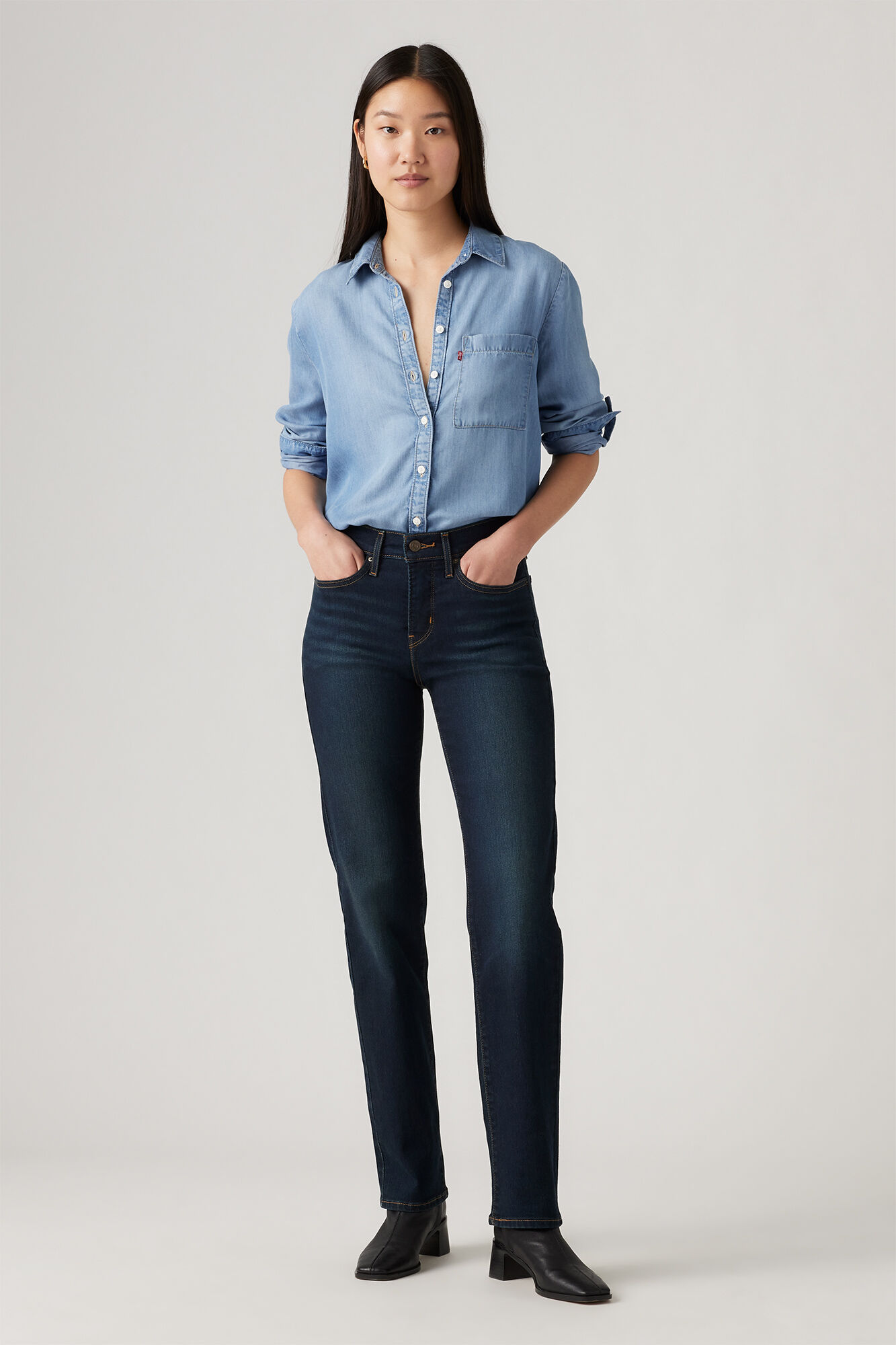 314 Shaping Straight jeans Women s jeans Cortefiel