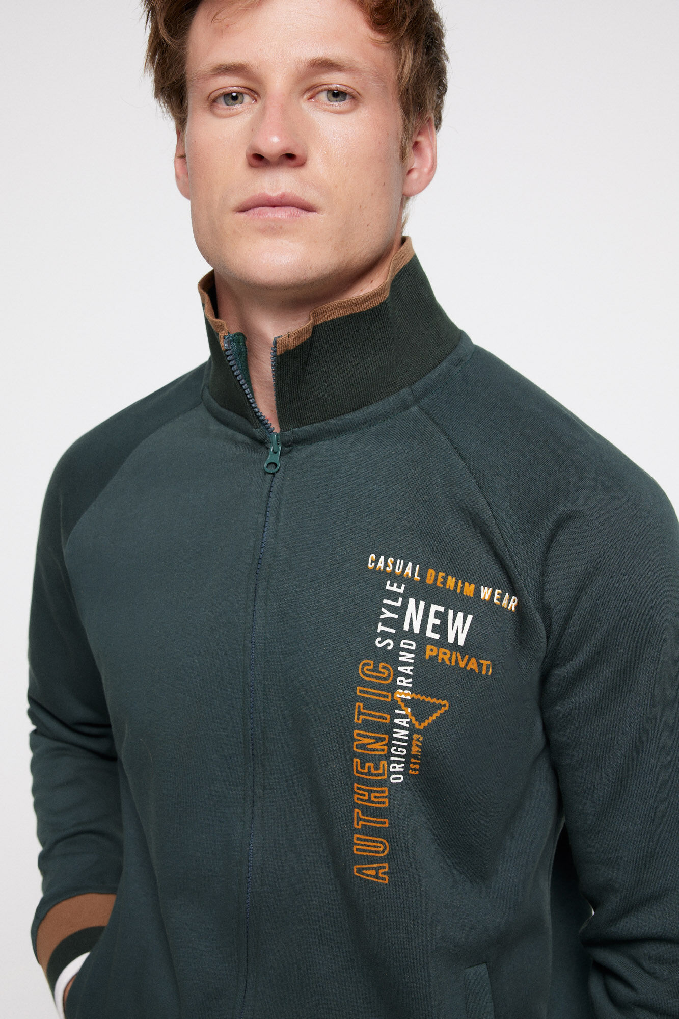 Sudadera clearance verde pistacho
