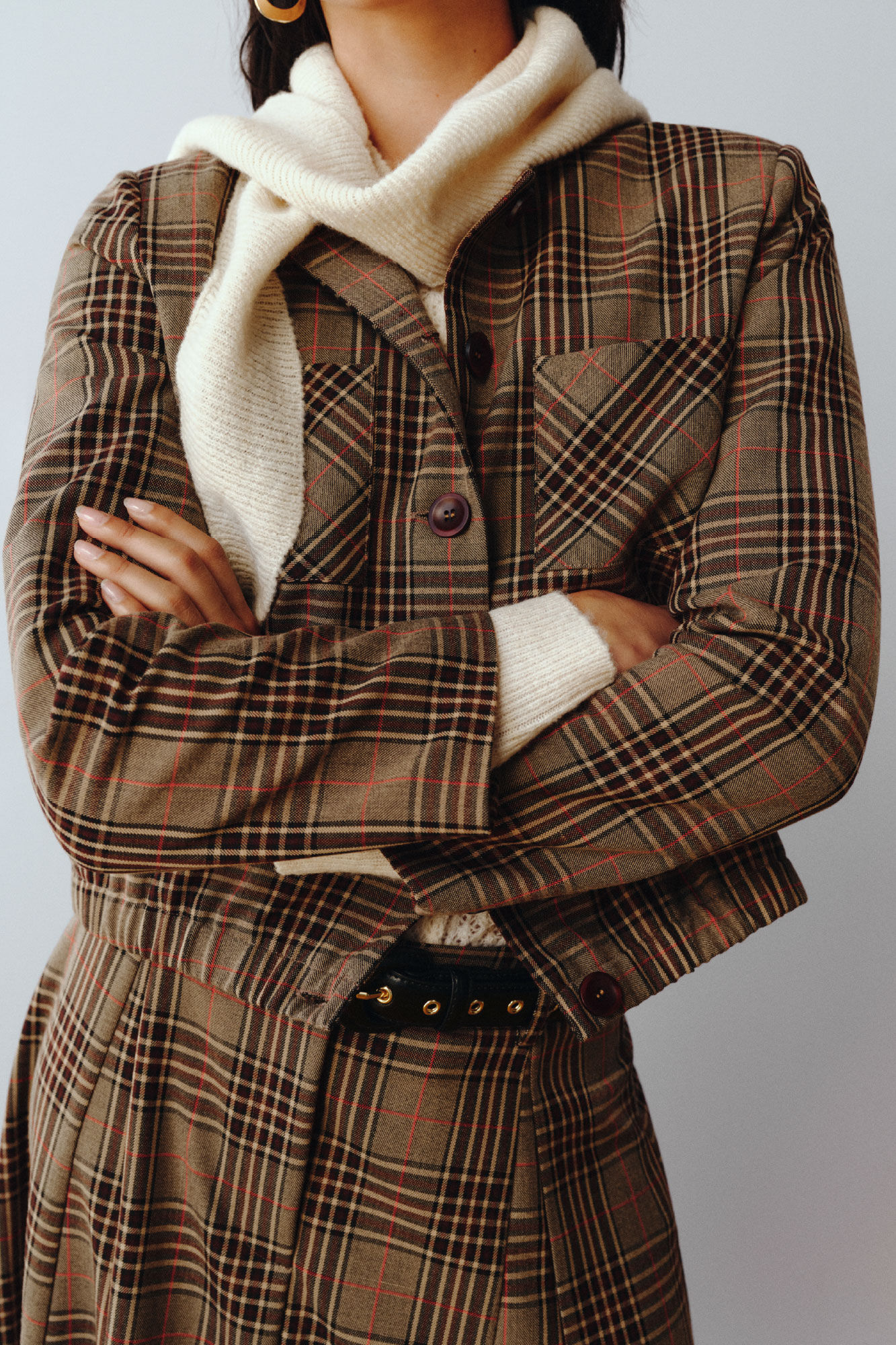 Cortefiel Checkered jacket