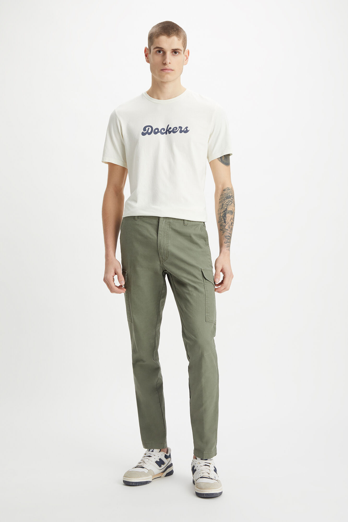 Dockers Cal&ccedil;a cargo para homem slim c&ocirc;nica