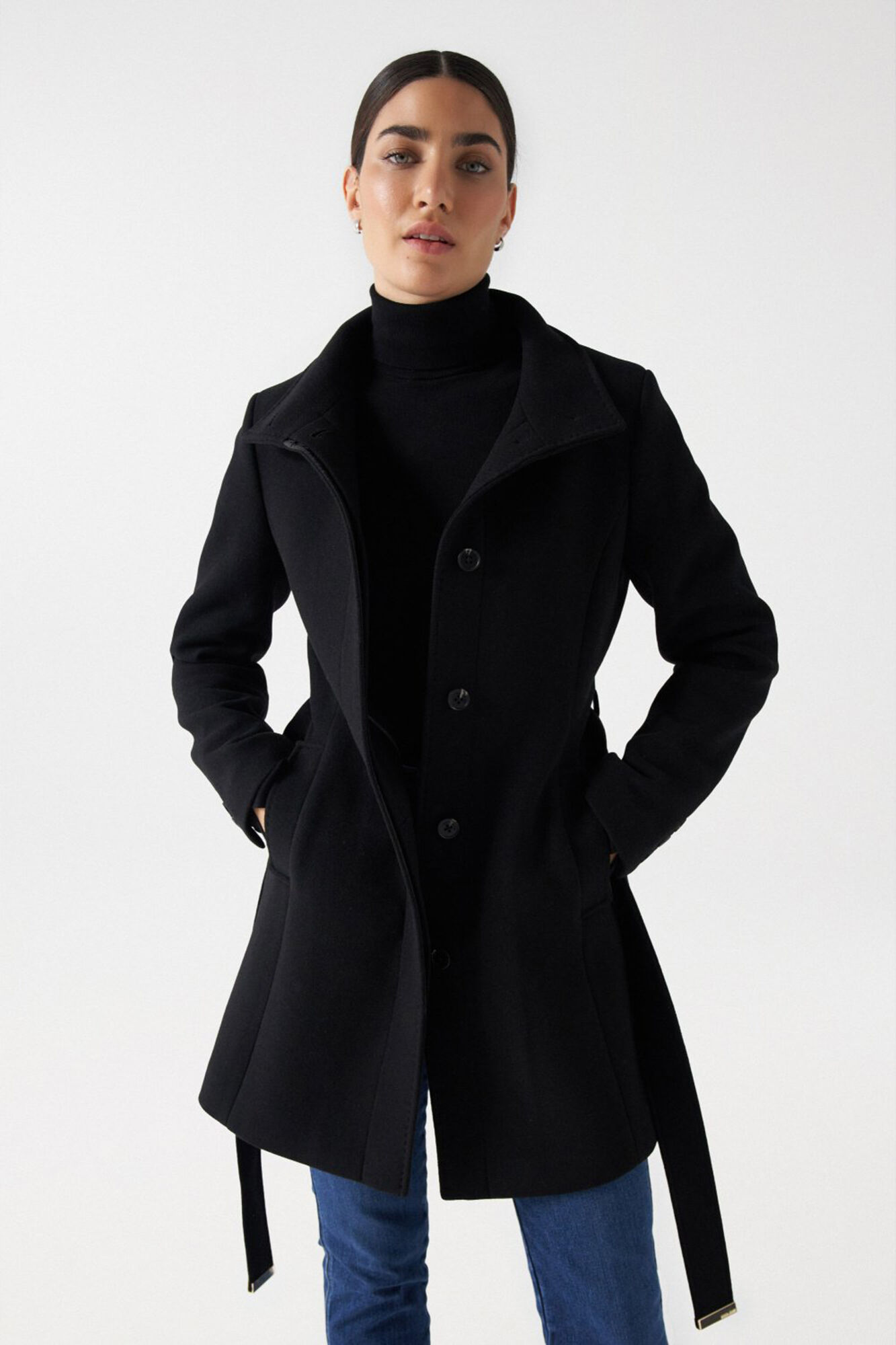 Chaqueton mujer negro clearance