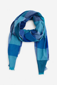 Cortefiel Checked jacquard scarf Multicolour
