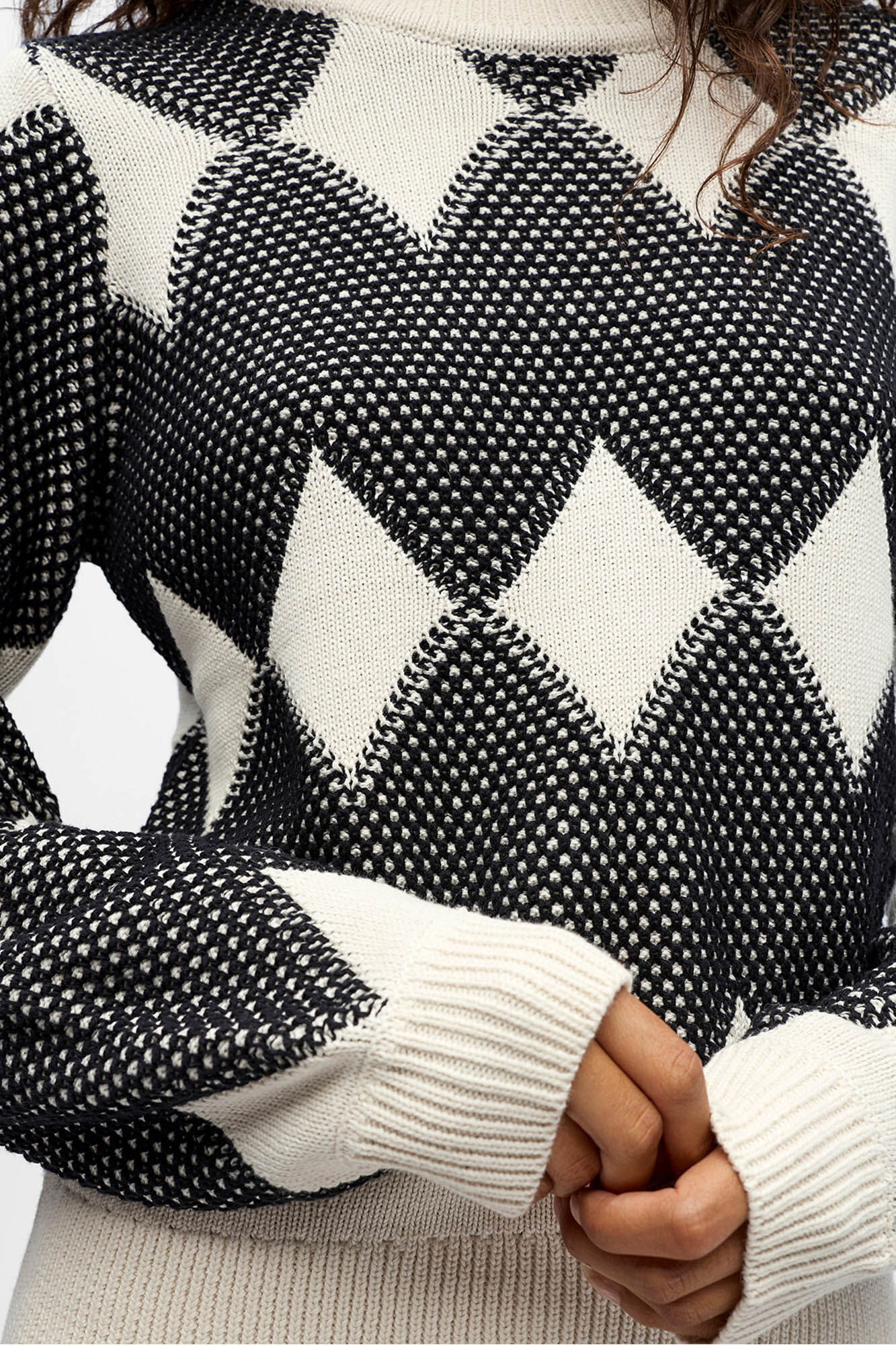 Object Camisola de malha estampado