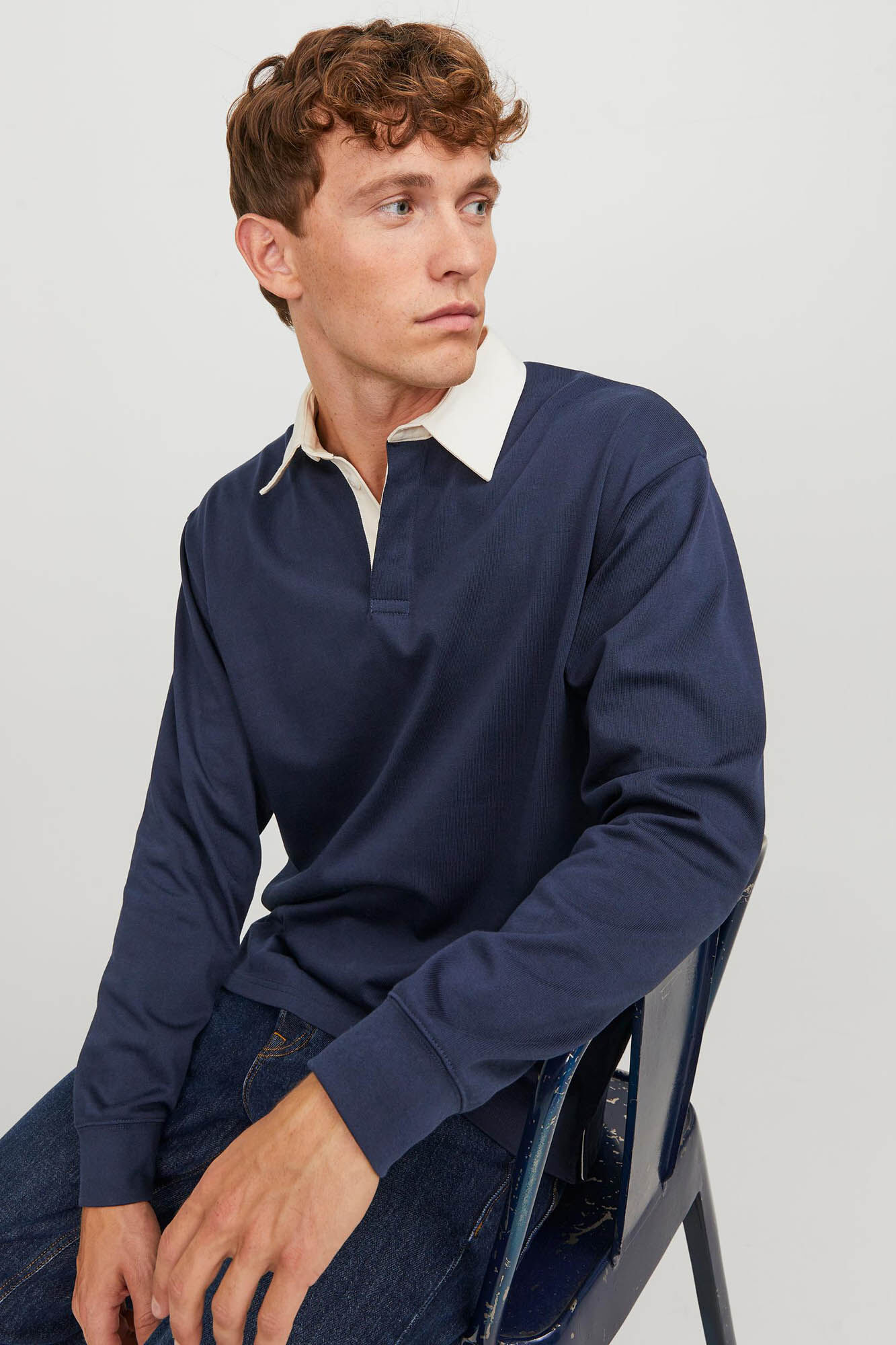 Polo manga larga hombre cortefiel clearance