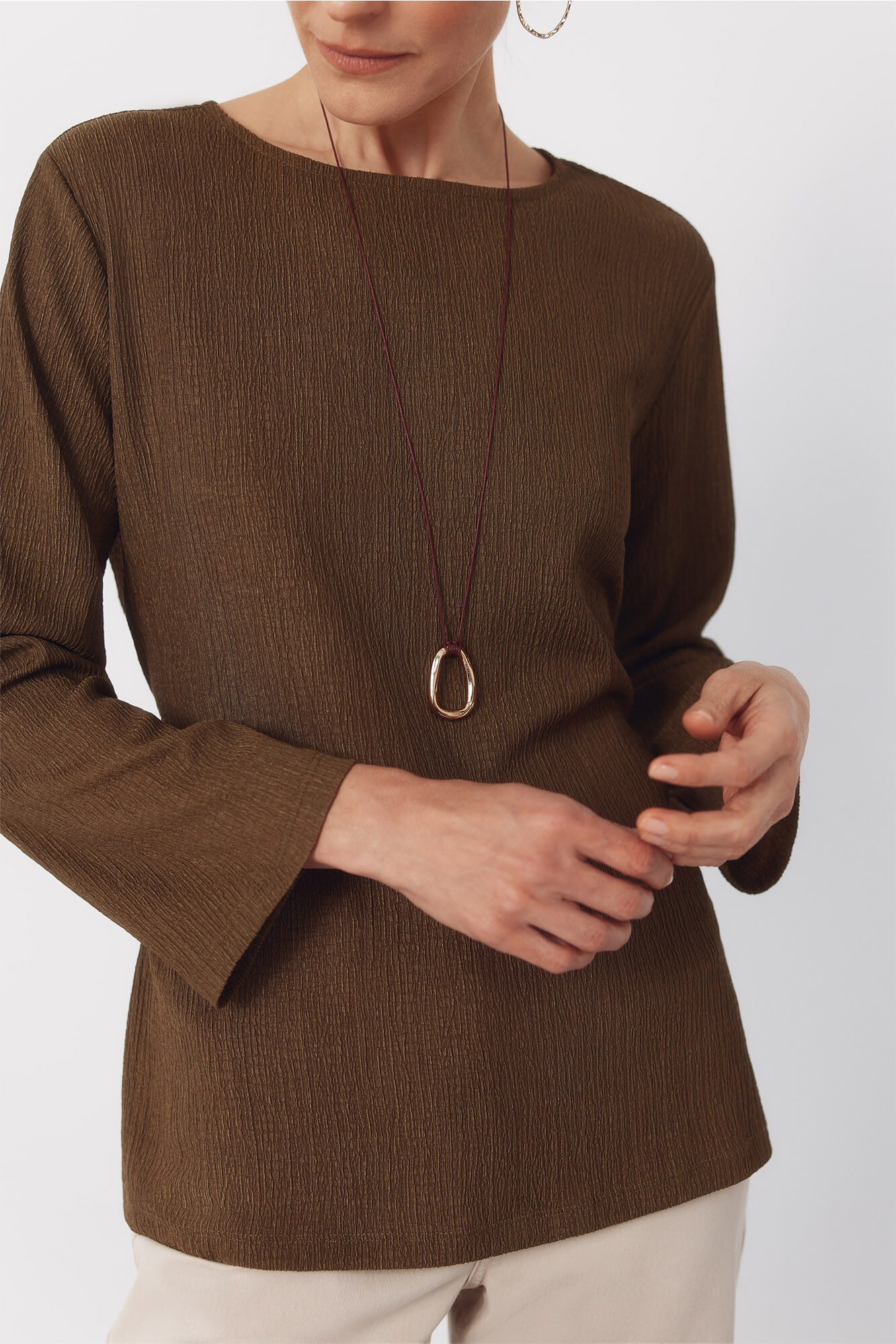 Cortefiel Gold pendant necklace