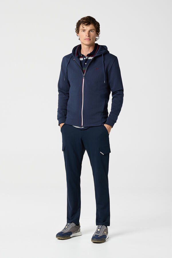 Williot Williot zip fastening sweatshirt Navy