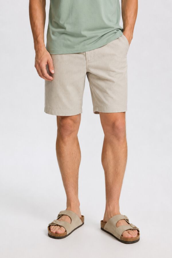 Selected Bermuda Relaxed Fit Cinzento