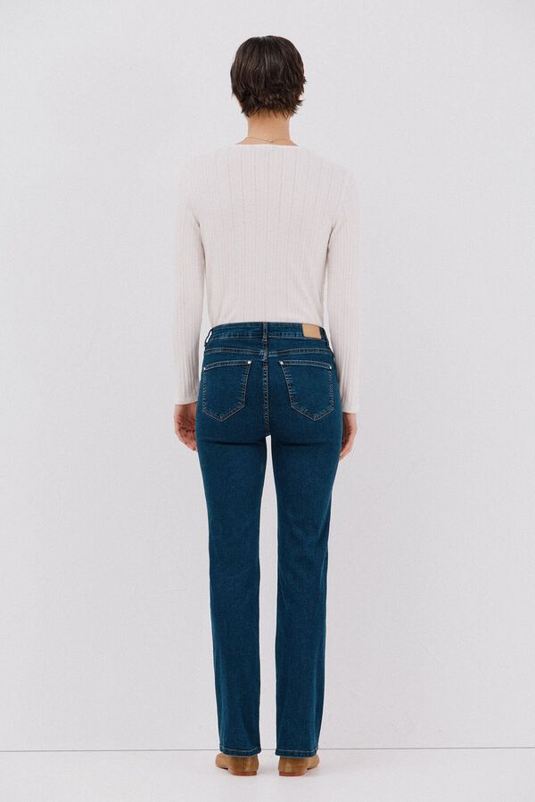 Cortefiel Sensational straight jeans Blue