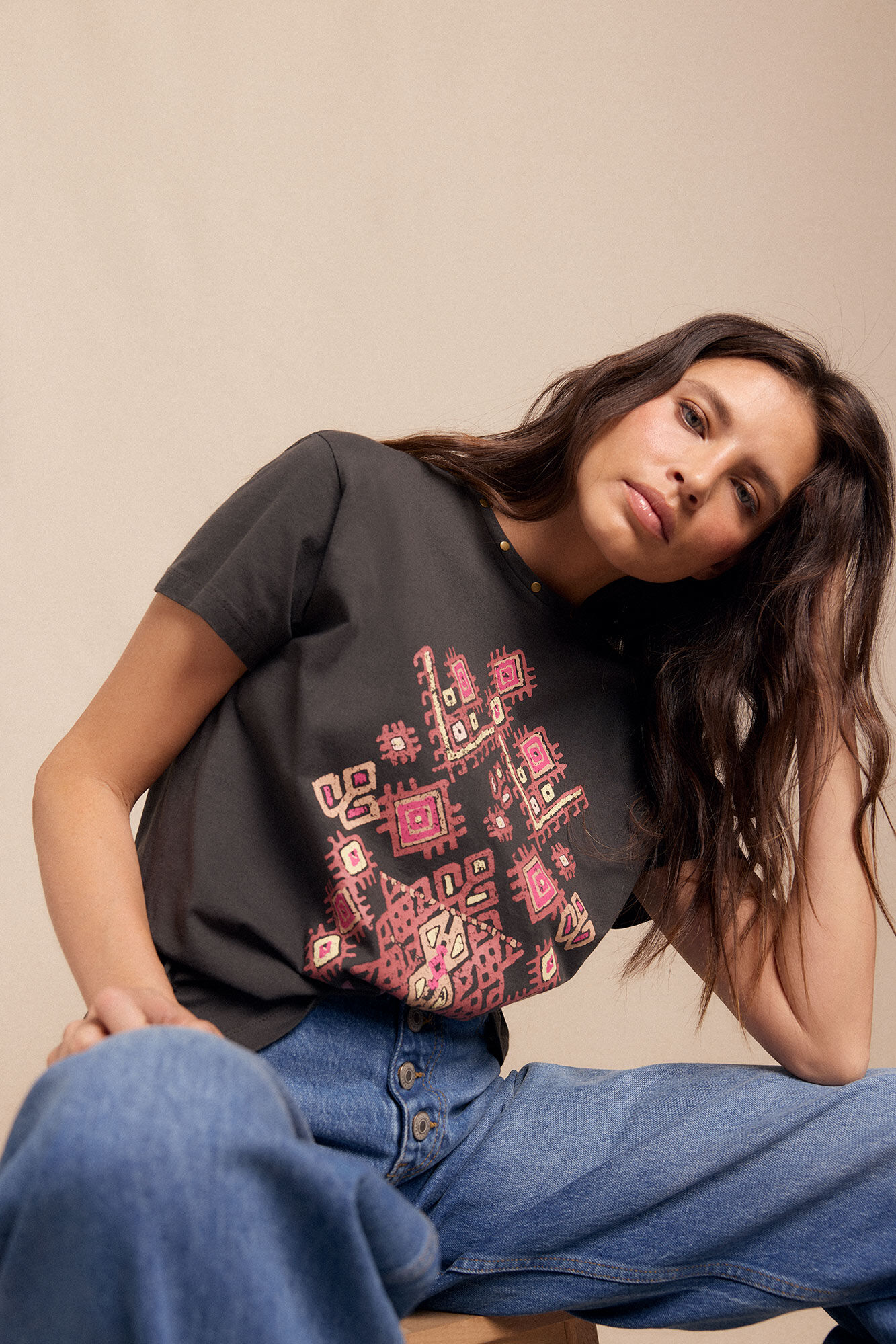Slowlove T-shirt estampada
