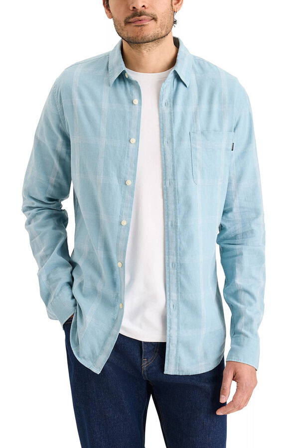 Dockers Camisa de popelina Turquesa