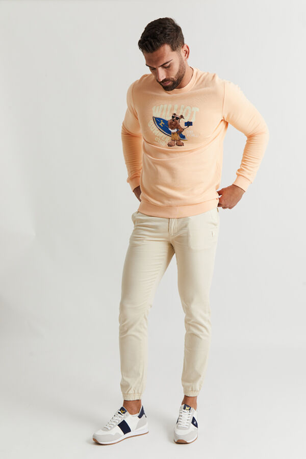 Williot Sweatshirt Surfista Mr. Williot Laranja