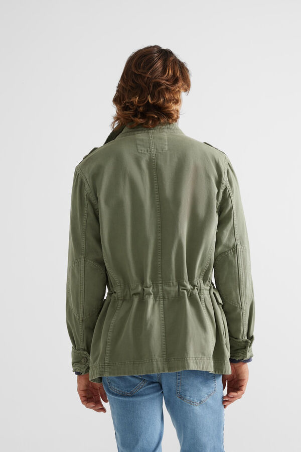 Silbon Chaqueta military verde Verde