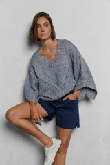 Cortefiel Short 5 bolsillos color Azul marino